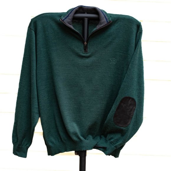 Paul & Shark Other - PAUL & SHARK Yachting Sport Supermelange Wool Quarter-Zip Pullover, 2XL, Italy